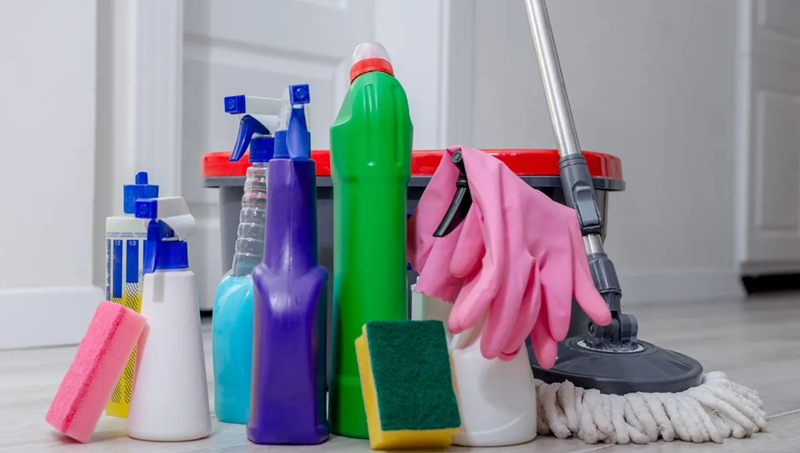 Local Melton house cleaner with cleaning equipment